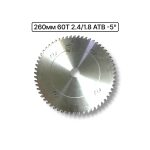 Пильный диск Bearded Door Wood Cutting 260x2.4/1.8x60T ATB -5°